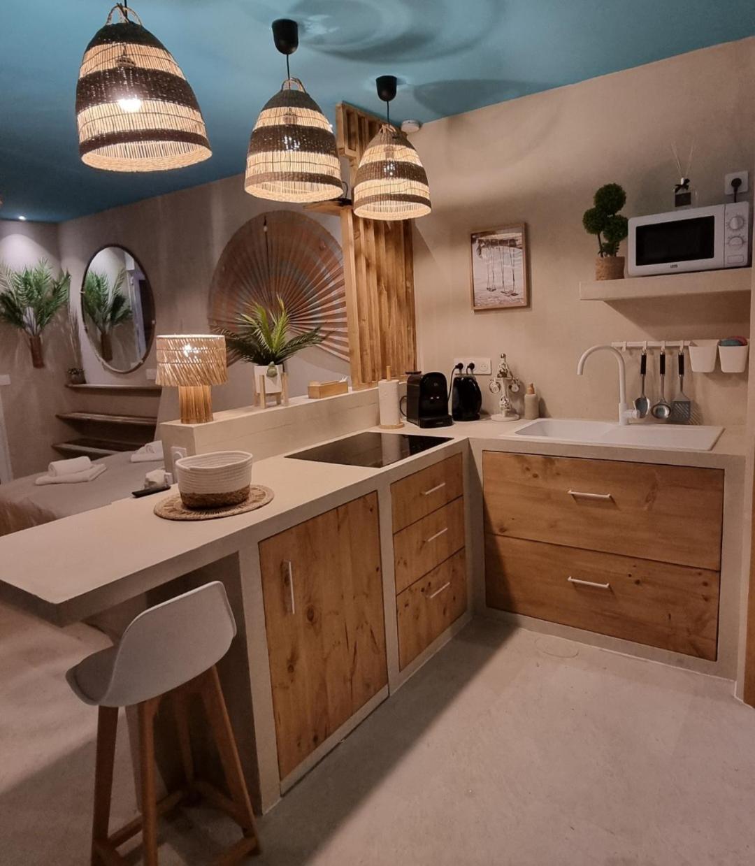 Les Spas De La Mer, Appart&Spa Aloha, 100M De La Plage, Plein Coeur Du Grau لو غراو دو روا المظهر الخارجي الصورة