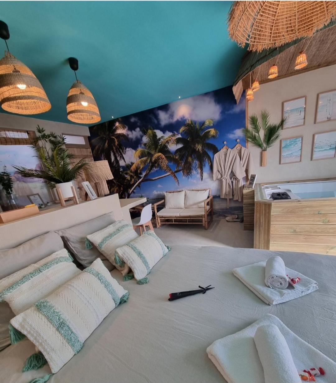 Les Spas De La Mer, Appart&Spa Aloha, 100M De La Plage, Plein Coeur Du Grau لو غراو دو روا المظهر الخارجي الصورة