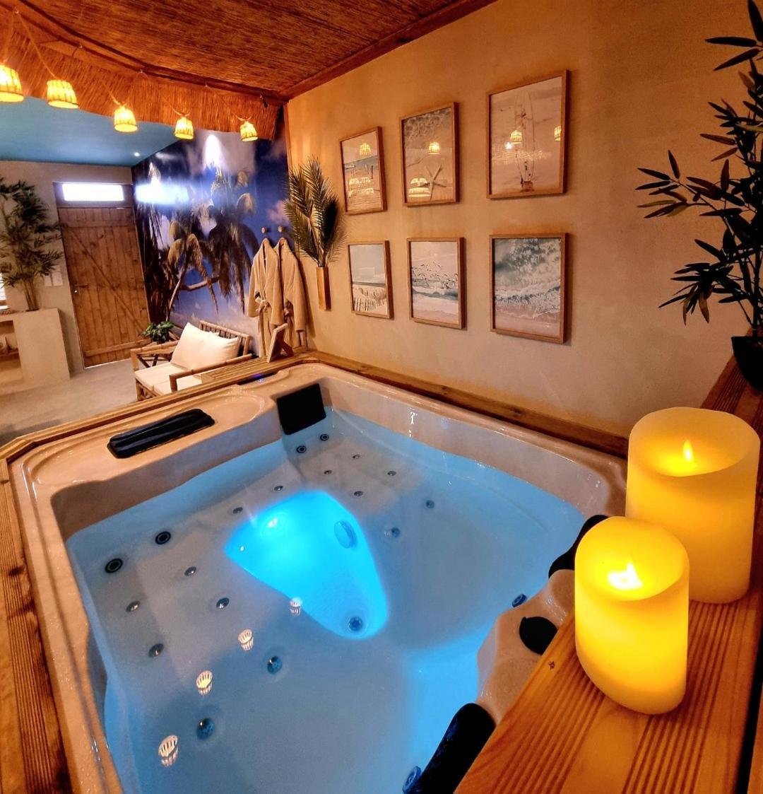 Les Spas De La Mer, Appart&Spa Aloha, 100M De La Plage, Plein Coeur Du Grau لو غراو دو روا المظهر الخارجي الصورة